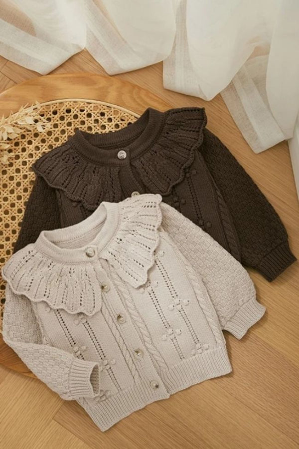 Cardigan tricoté pour bébé