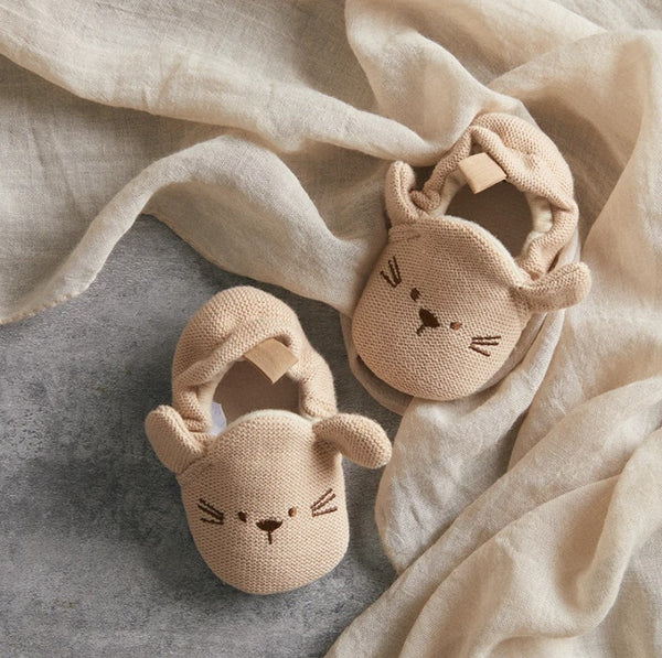 Neugeborenen-Teddybär-Schuhe