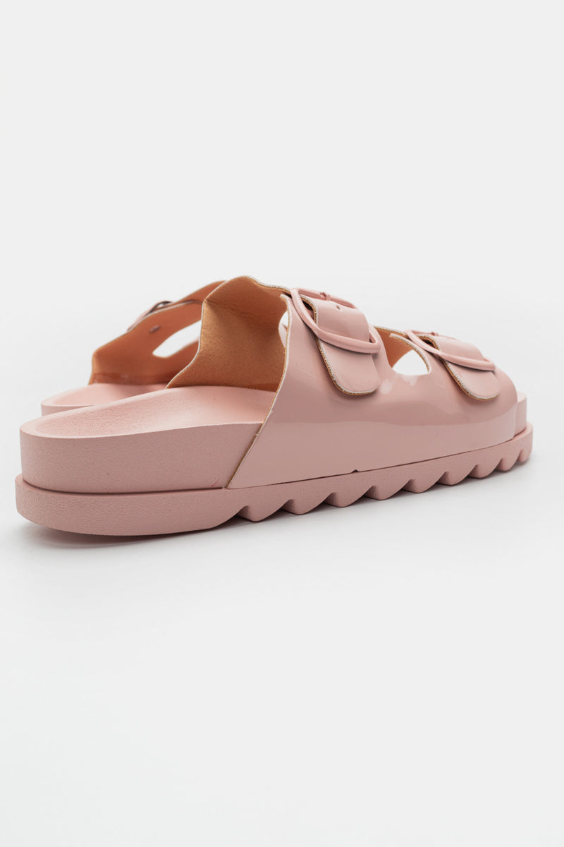 Sandália de praia cor-de-rosa