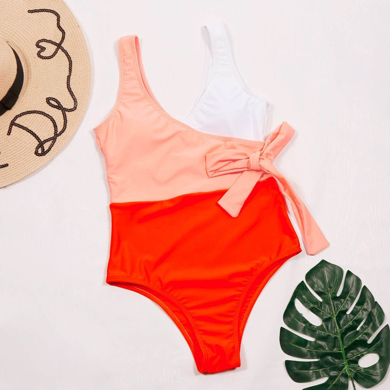 Cyclades Orange Swimsuit