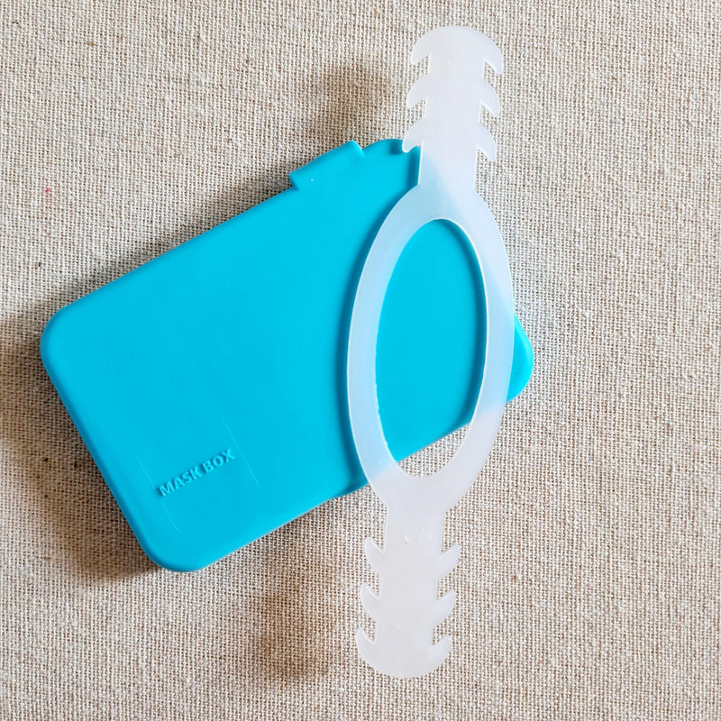 Caja Mini para Mascarillas accesorio Pasarelle Azul 