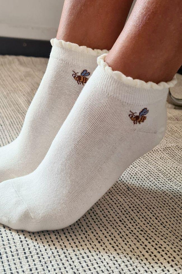 Calcetines Abeja Liso - Pasarelle