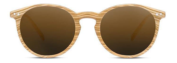 MOON GLOSSY WOOD BROWN GRADIENT Sunglasses SteamRoller Sunglasses 