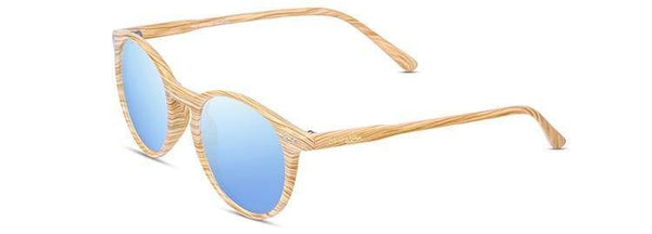 MOON GLOSSY WOOD SKY BLUE Sunglasses SteamRoller Sunglasses 