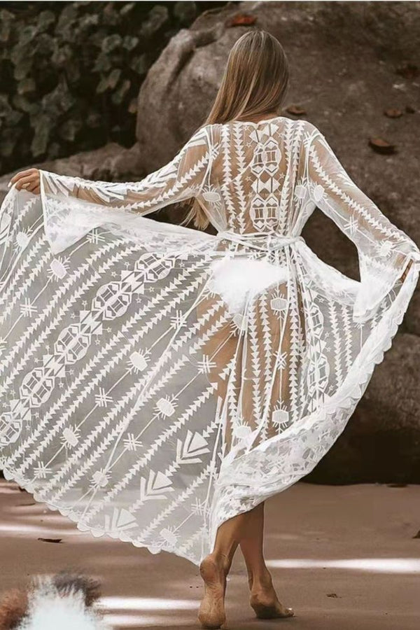 Vestido largo playero Iliana