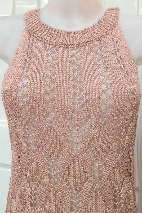 Vestido Corto Bordado