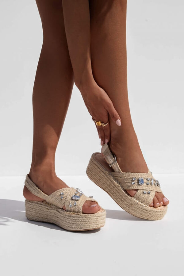 Sandalia Pedreria Panama Outlet