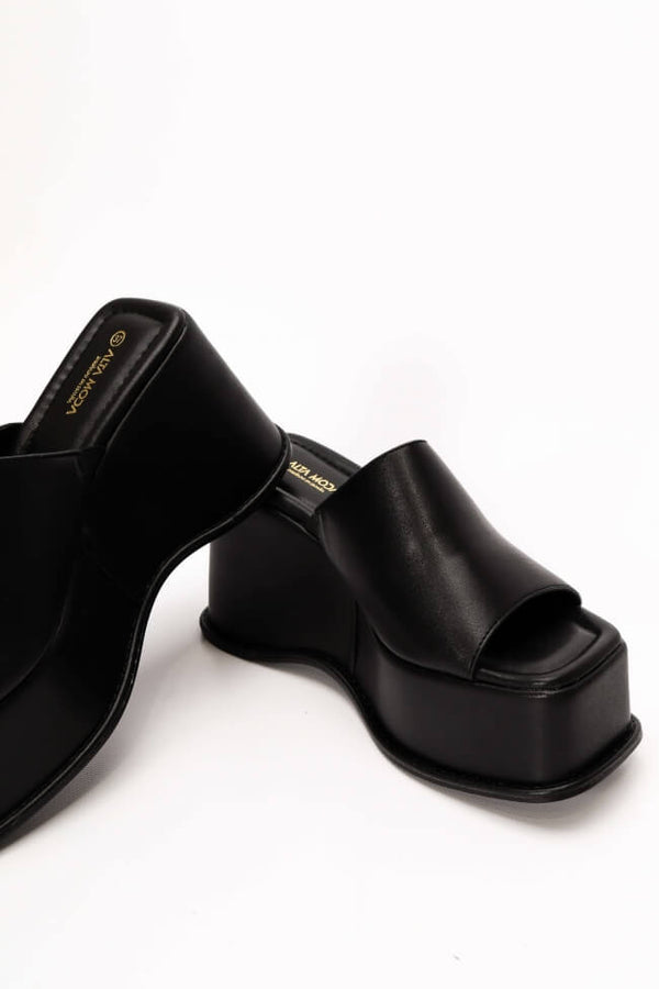 Sandalia Cuña Vietnam Negro Outlet