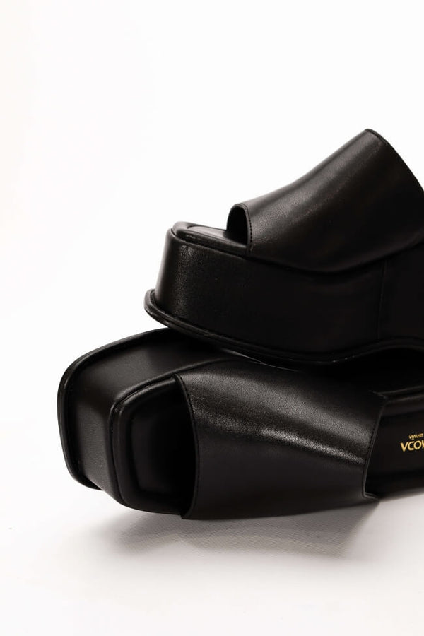 Sandalia Cuña Vietnam Negro Outlet