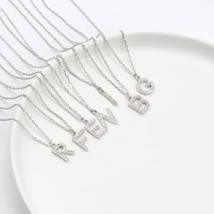 Colgante Inicial Acero Inoxidable