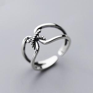 Anillo Nudo Plata 925