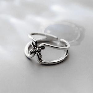 Anillo Nudo Plata 925