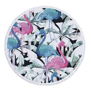 Toalla de playa Flamenco Azul