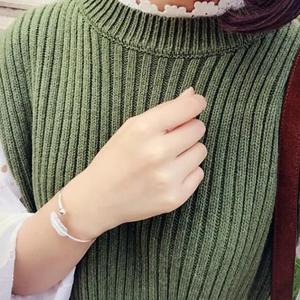 Pulsera Pluma Plata 925