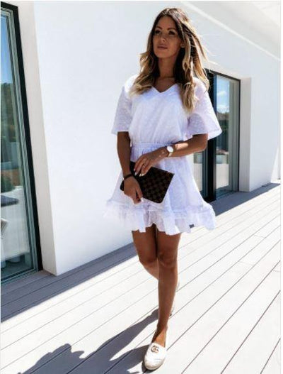 Vestido espalda nudo - Pasarelle